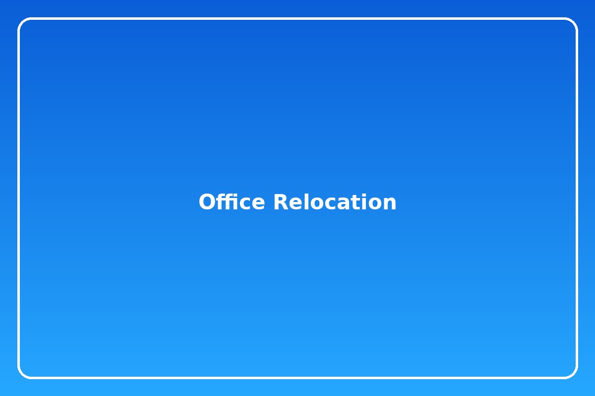 Office Relocation